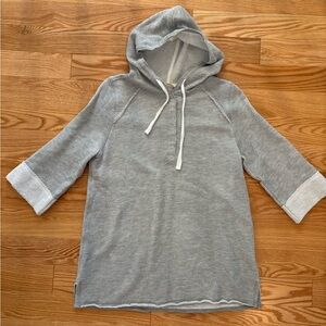 Soft Surroundings Heathered Knit Hoodie Like New—Sz Med